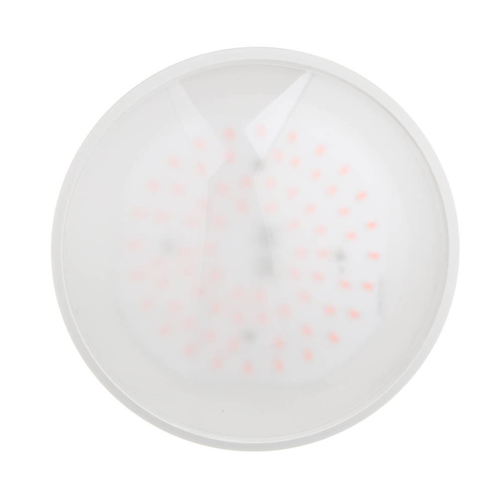 INBLOOM Лампа светодиодная для растений 72LED фиолетовый, 13x8см, E27, 15Вт, 220В, пластик, арт.№ 185-087