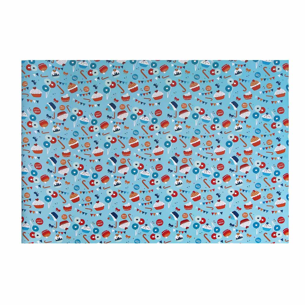 Бумага тм Fntastic подарочная, 70x100 см, 70 г односторонняя, 6 диз., арт.3, арт.№ 570-071