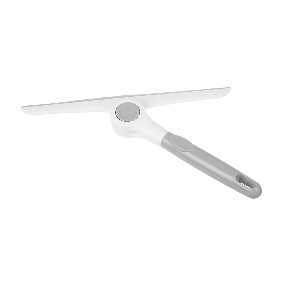 Водосгон поворотный с фиксатором тм VETTA Грей Клин, 24х20см, анатомическая ручка, полипропилен, TPR, арт.№ 441-287