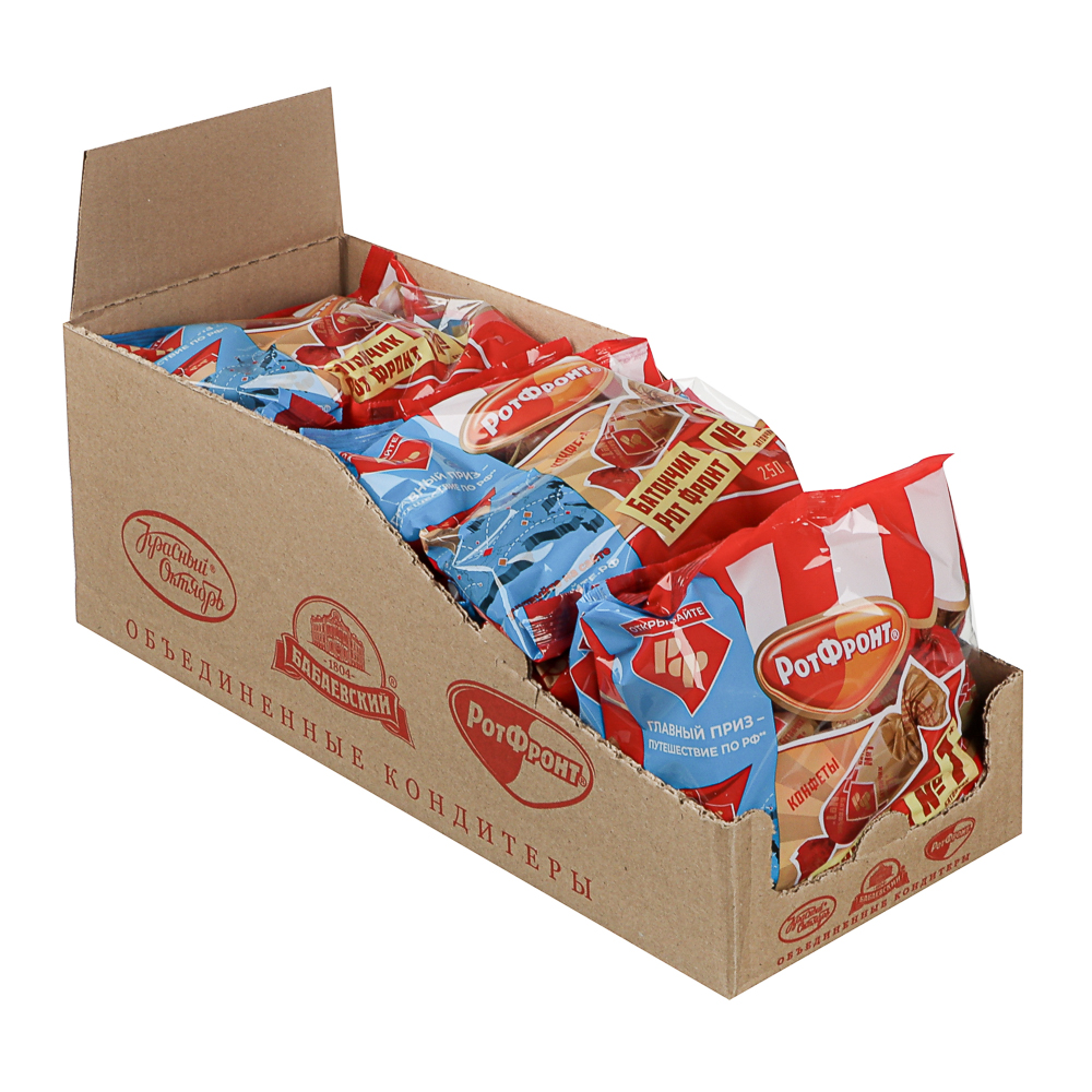 Конфеты батончики Рот Фронт 250 г, арт.№ 347-543