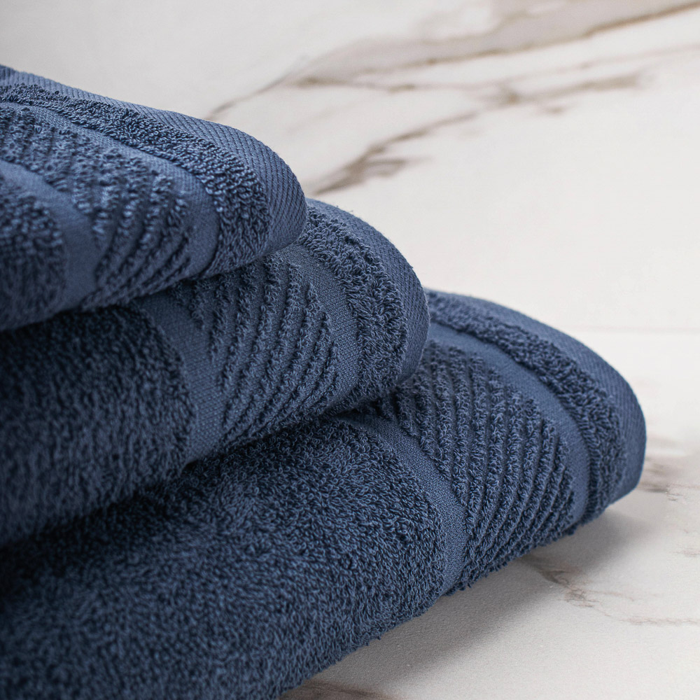 PROVANCE Виана Полотенце махровое, 100% хлопок, 50х90см, синий, арт.№ 484-080