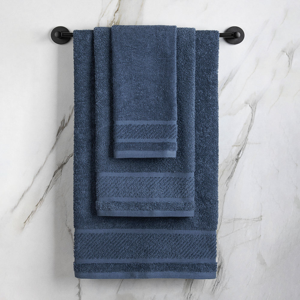 PROVANCE Виана Полотенце махровое, 100% хлопок, 50х90см, синий, арт.№ 484-080
