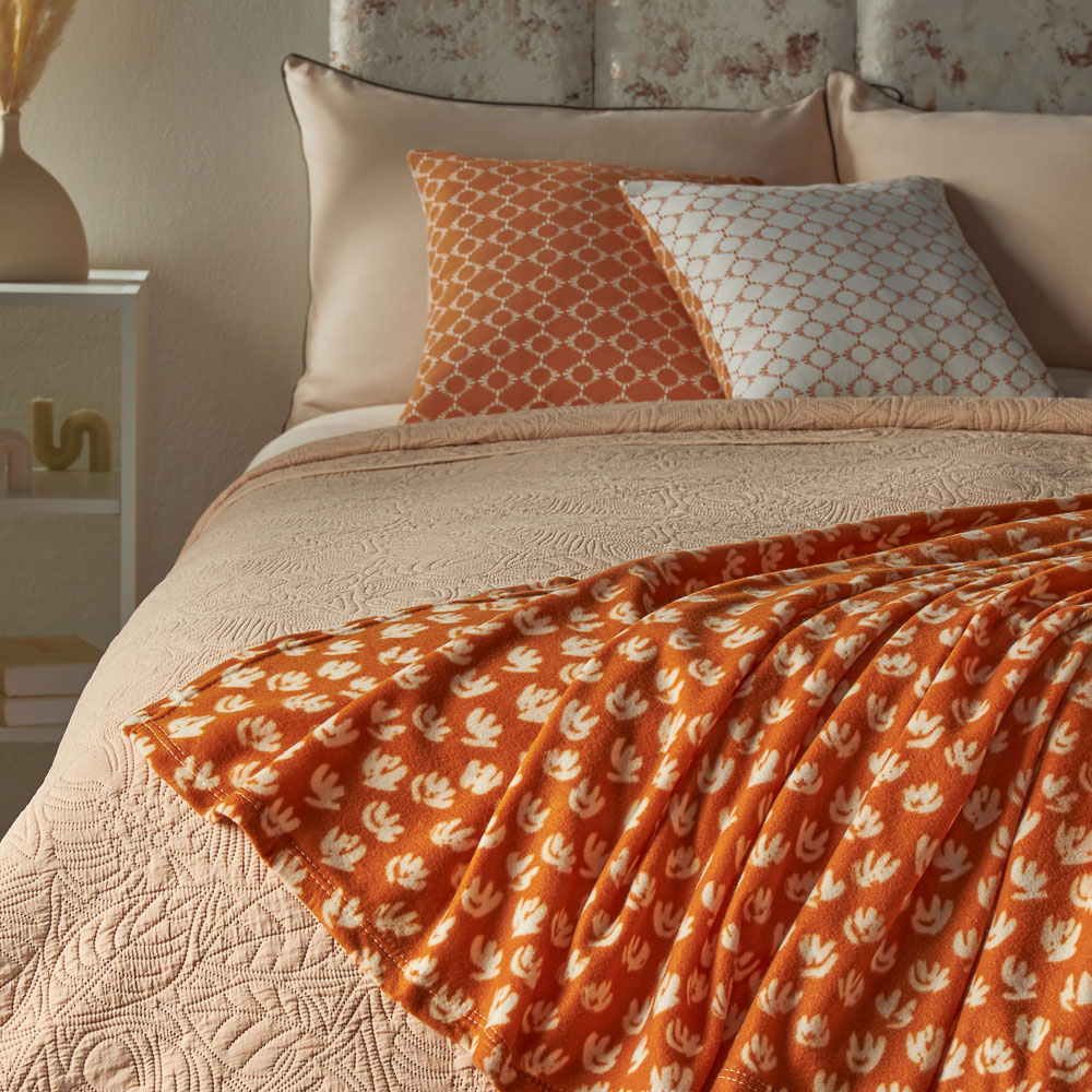 PROVANCE Карамель Плед флис 180х200см, 130гр/м, арт.№ 486-186