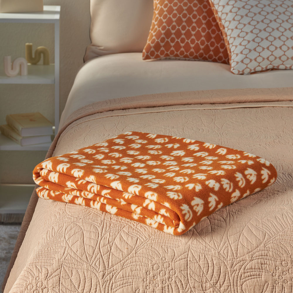 PROVANCE Карамель Плед флис 180х200см, 130гр/м, арт.№ 486-186