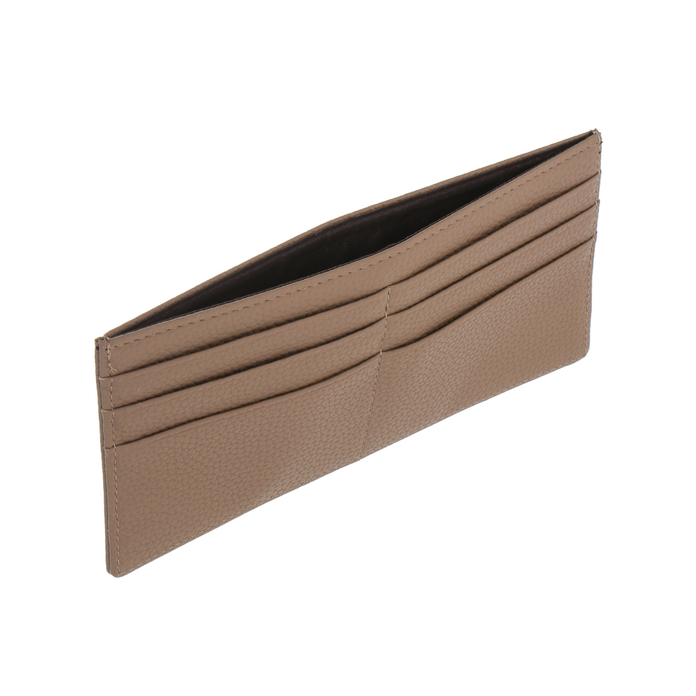 Кардхолдер для карт и купюр 6 слотов тм ЮL Lichi, ПУ, металл, 19,5х9см, 3 цвета, С398-1, арт.№ 303-072