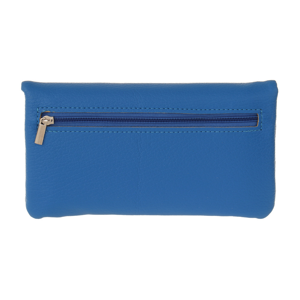 Кошелек женский мягкий для карт, купюр, мелочи на кнопке тм ЮL Softy, ПУ, 18,5х10,5х3см, 3 цвета, арт.№ 303-073