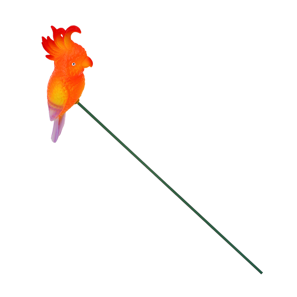 INBLOOM Фигурка на стержне 60см "Экзотические птицы", пластик, металл, 8 видов, арт.№ 153-116