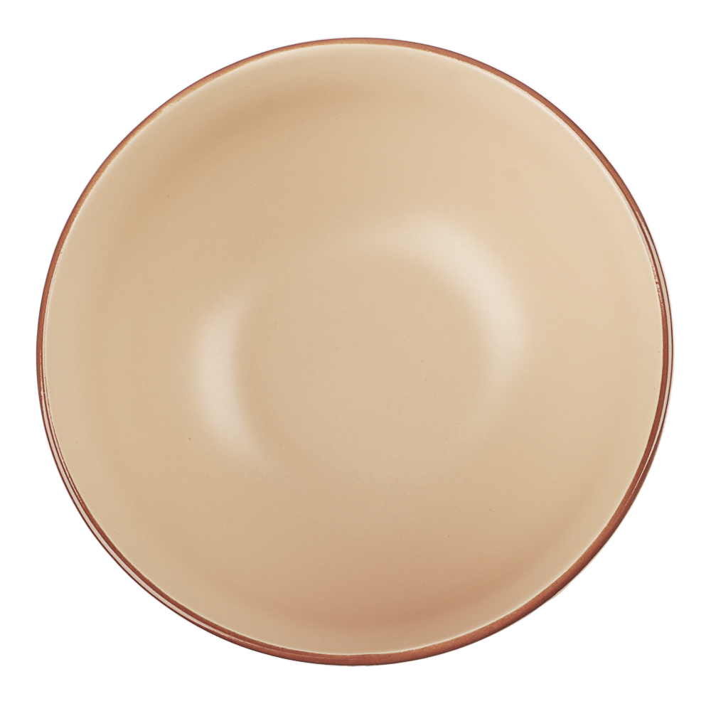 MILLIMI Листья Салатник, 700мл, 14х7,5см, керамика, бежевый, арт.№ 824-055