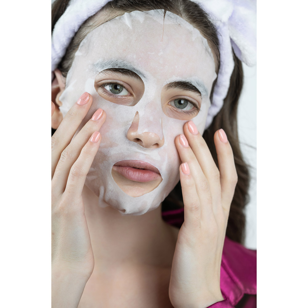 ЮНИLOOK Набор Маска тканевая для лица Суперфрукты 22 мл х 3шт, 3 вида, арт.№ 022-113