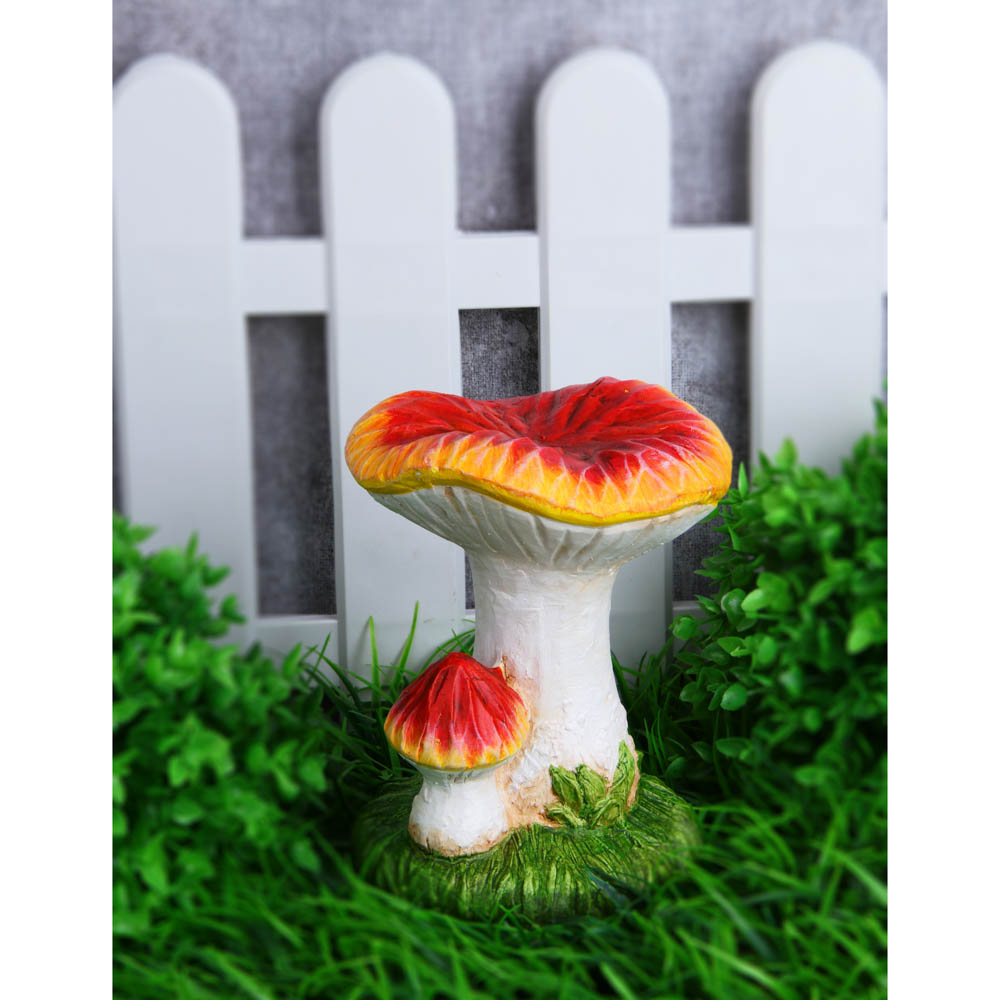 INBLOOM Фигура садовая Грибы 14х13.5х17см, керамика, арт.№ 162-002