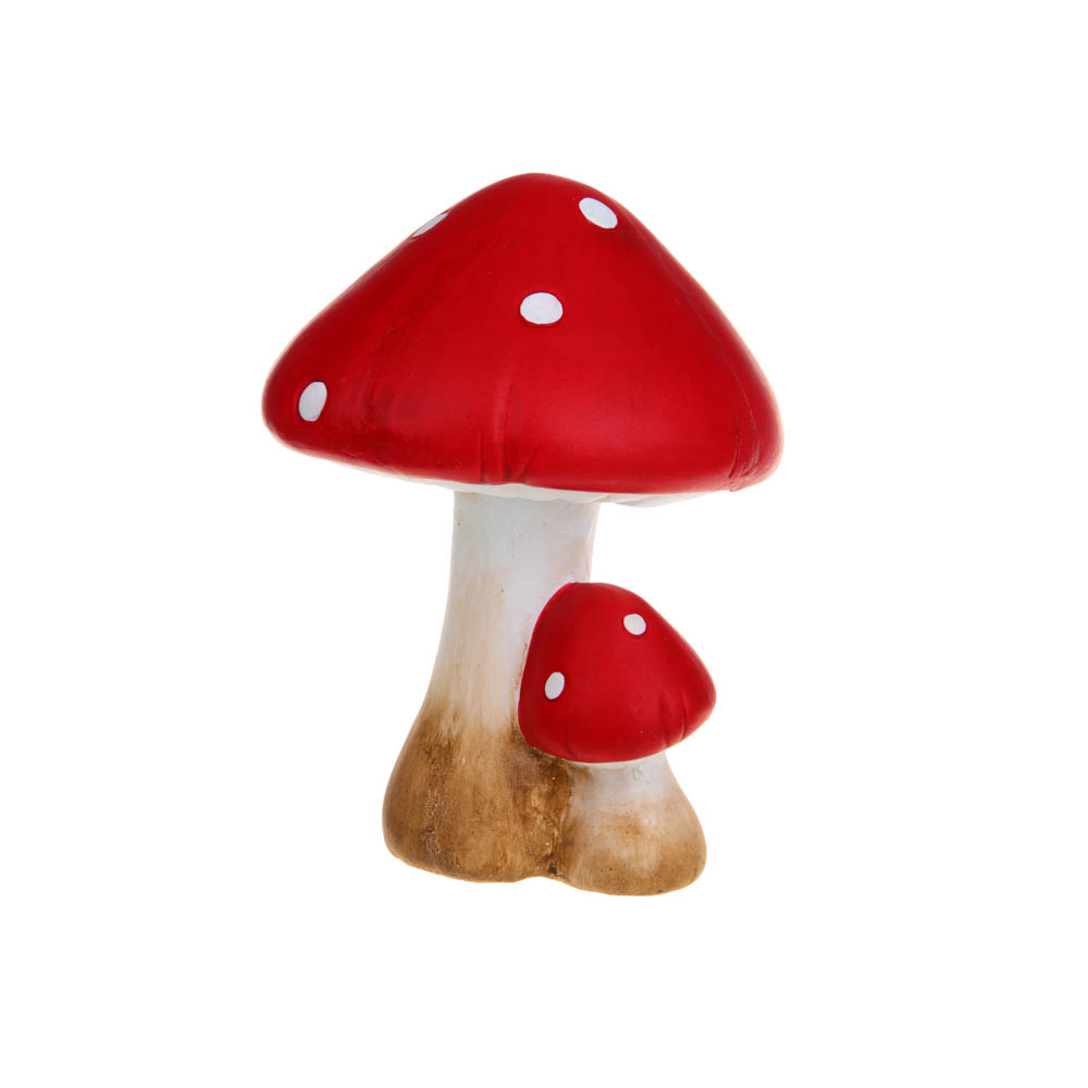 INBLOOM Фигура садовая Мухомор 12х12х15.5см, латерит, арт.№ 162-003