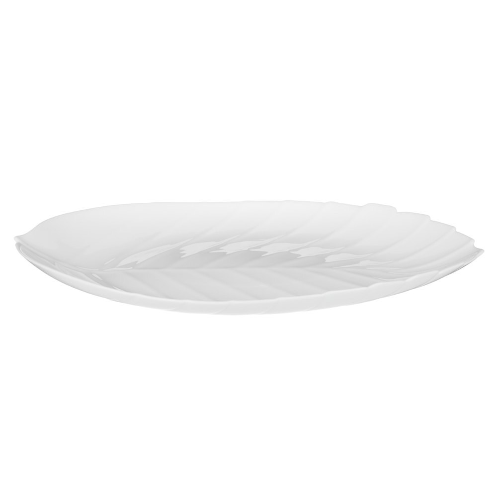 MILLIMI Листья Блюдо, опаловое стекло, 29см, арт.№ 818-070