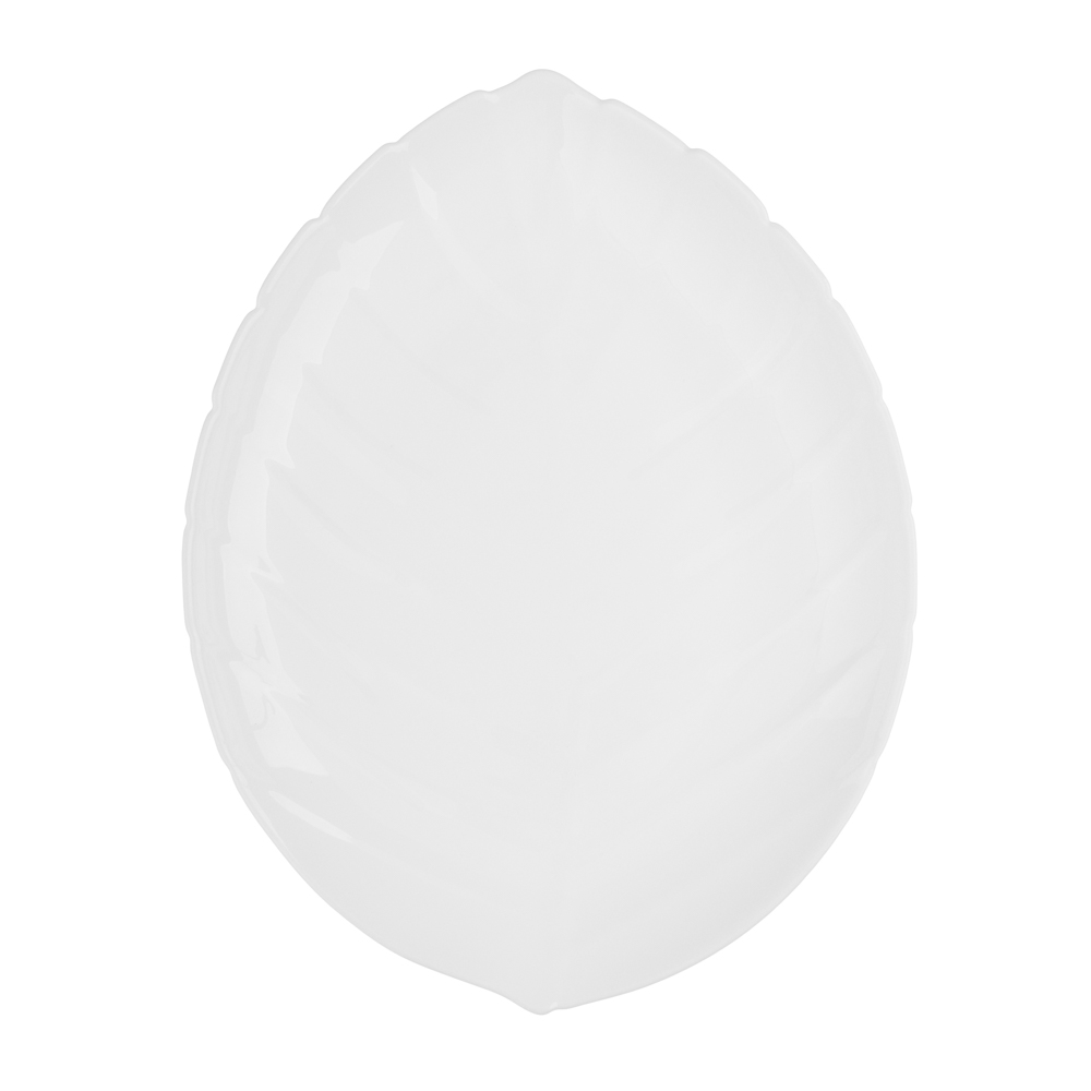 MILLIMI Листья Тарелка десертная, опаловое стекло, 23см, арт.№ 818-071