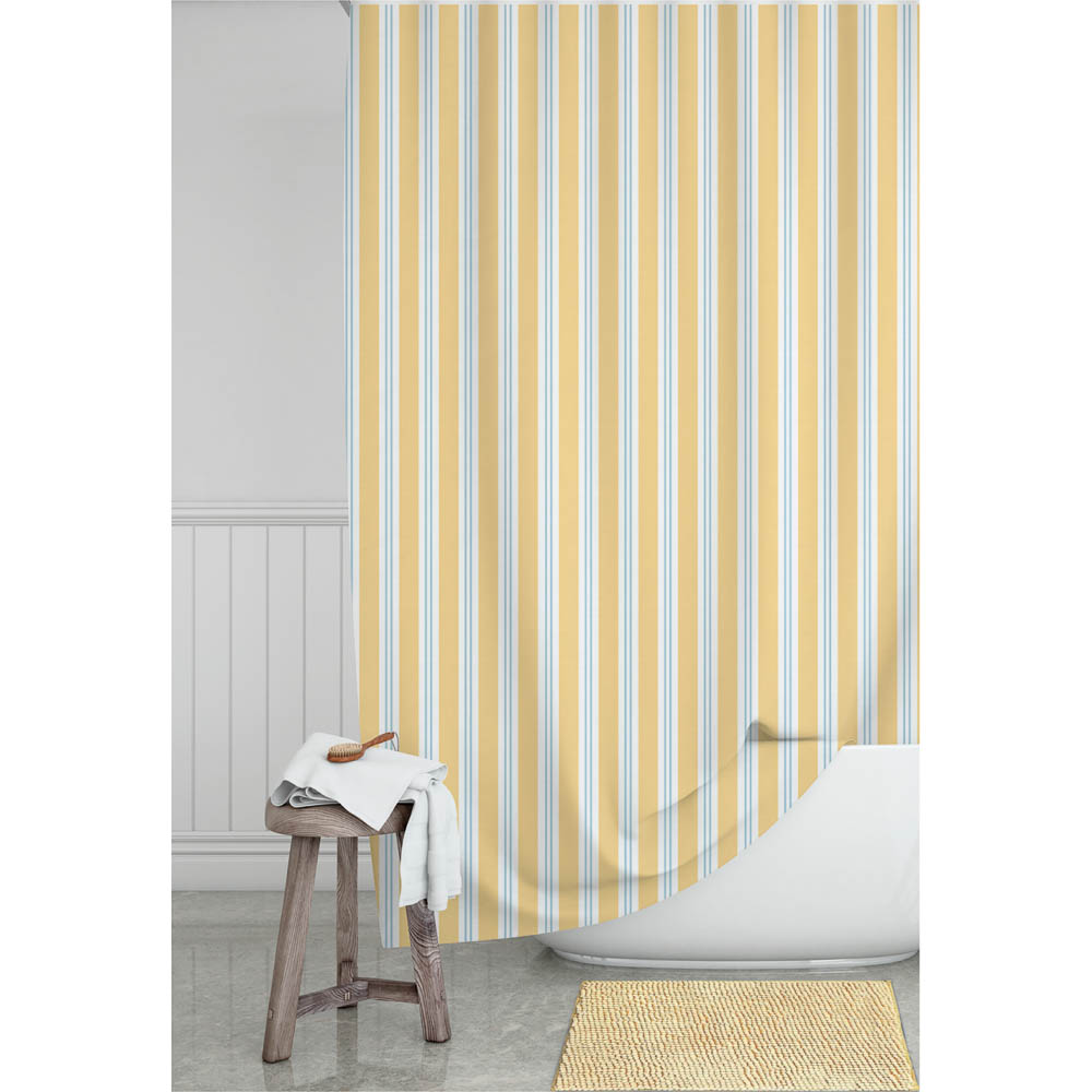 Штора для ванной тм VETTA Орра Stripes, полиэстер, 180*180см, арт.№ 461-680