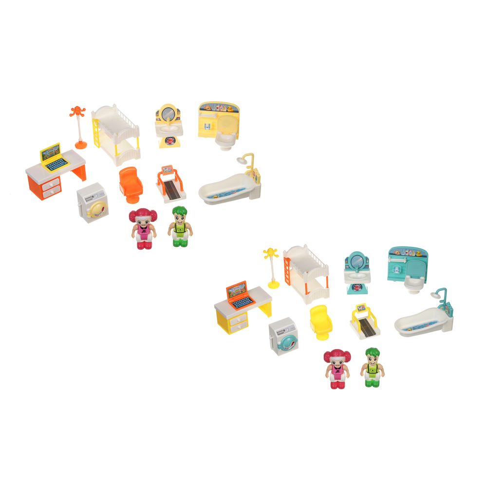 Набор мебели игровой "Мой домик", ABS, Н26, тм ИГРОЛЕНД, 3+, арт.№ 278-142