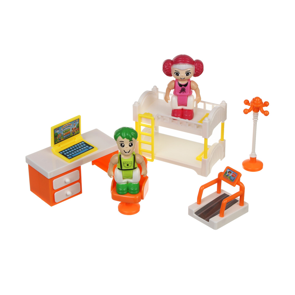 Набор мебели игровой "Мой домик", ABS, Н26, тм ИГРОЛЕНД, 3+, арт.№ 278-142