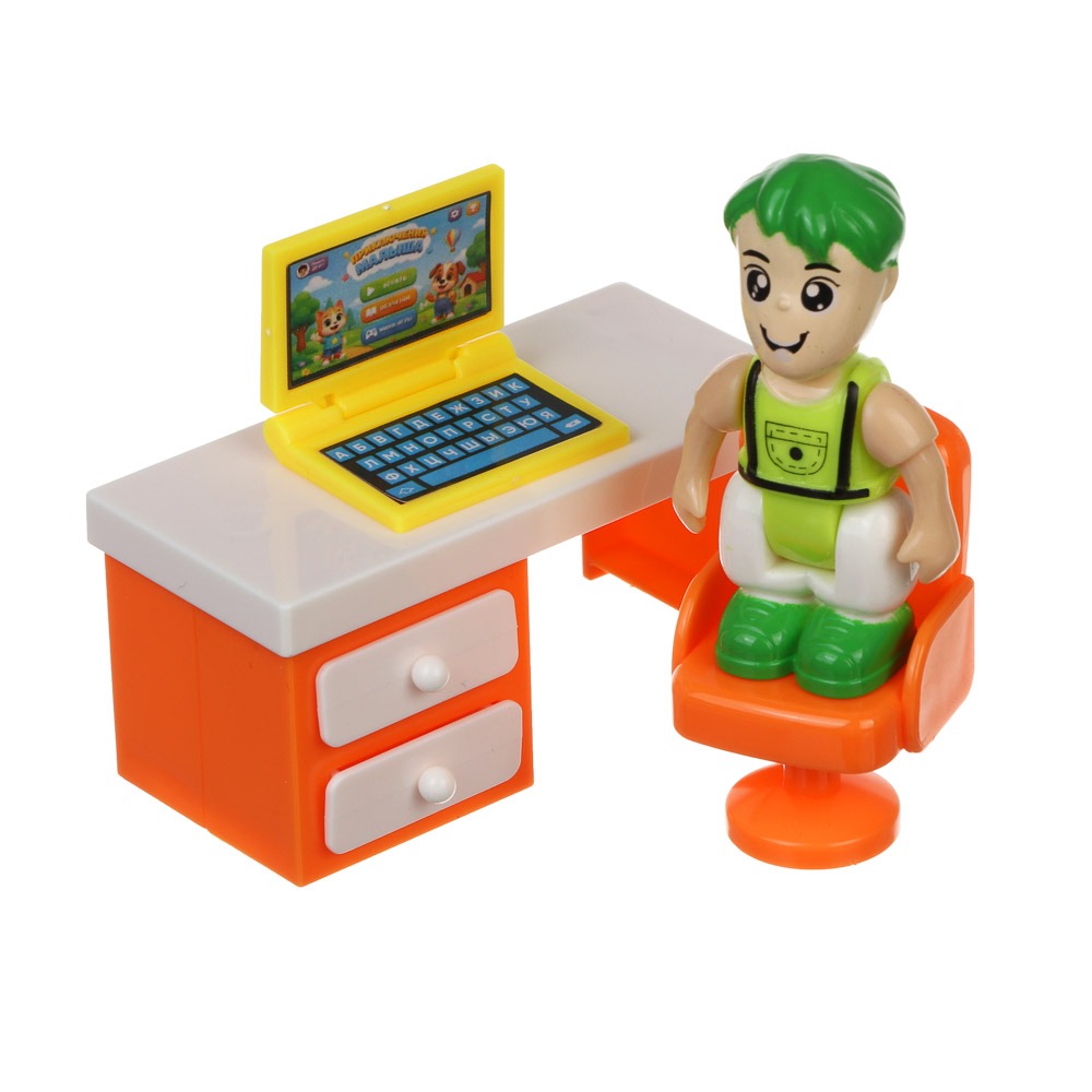 Набор мебели игровой "Мой домик", ABS, Н26, тм ИГРОЛЕНД, 3+, арт.№ 278-142