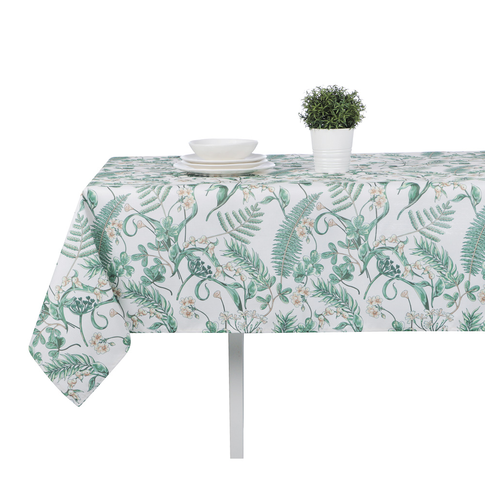 PROVANCE Мосс Скатерть текстильная, 140х140см, 100% полиэстер, 2 дизайна, арт.№ 435-191