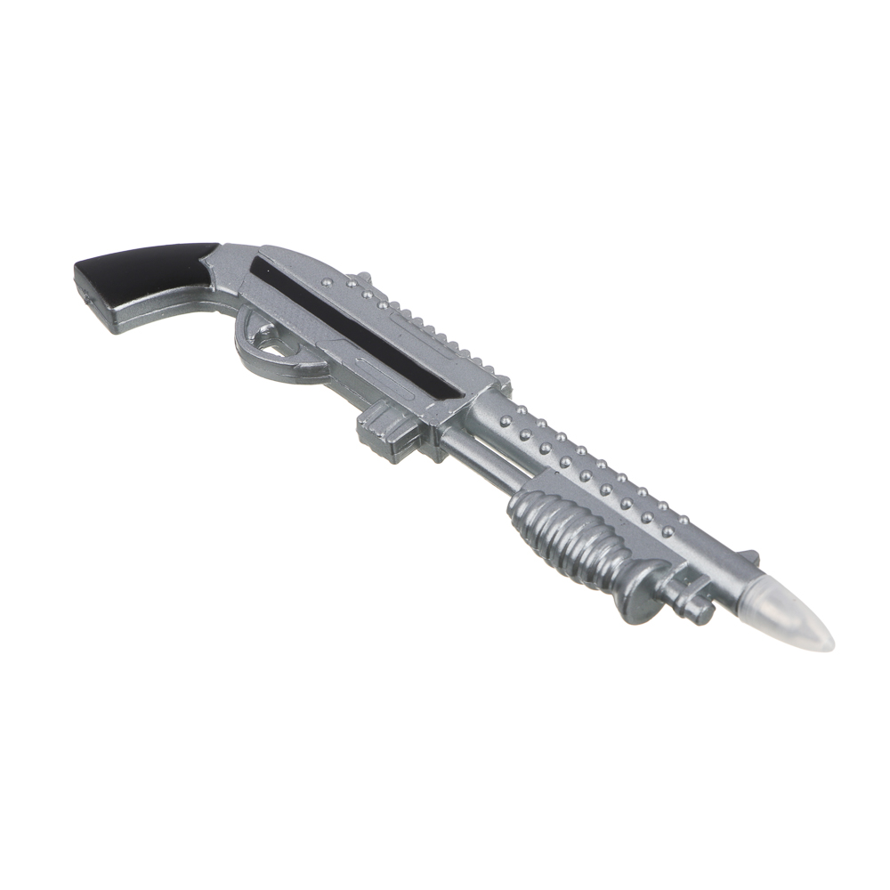 Ручка шариковая синяя, в форме винтовки, с магнитом, пластик, 16,5х3,5-4 см, 3 дизайна, арт.№ 526-010