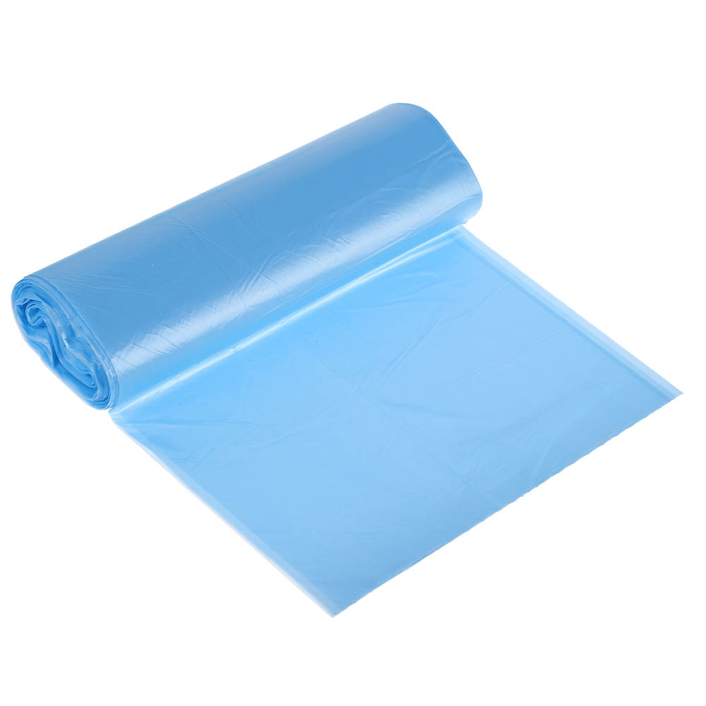 VETTA Мешки для мусора 60 л., 20 шт.,стандарт, синие, рулон, арт.№ 449-027