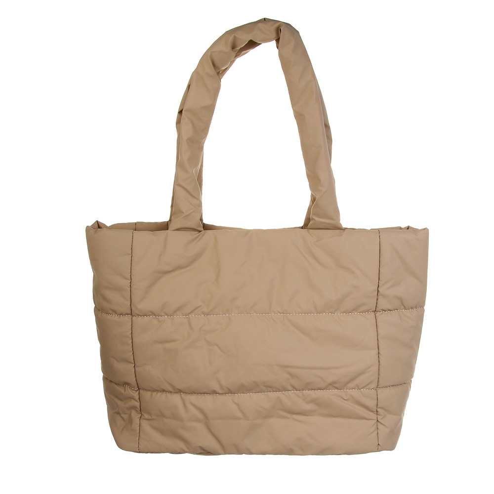 ЮL Пафф Сумка шоппер повседневная стеганая, 40x28x13 см, полиэстер, 2-3 цвета, арт.№ 337-220