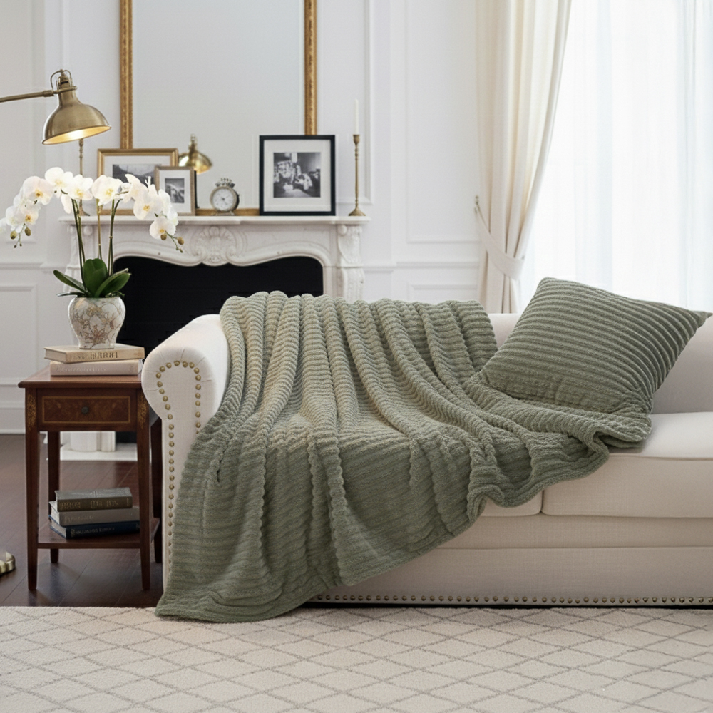 Подушка декоративная тм PROVANCE Сенса полоска, 40х40см, 100% полиэстер, 4 цвета, арт.№ 486-240