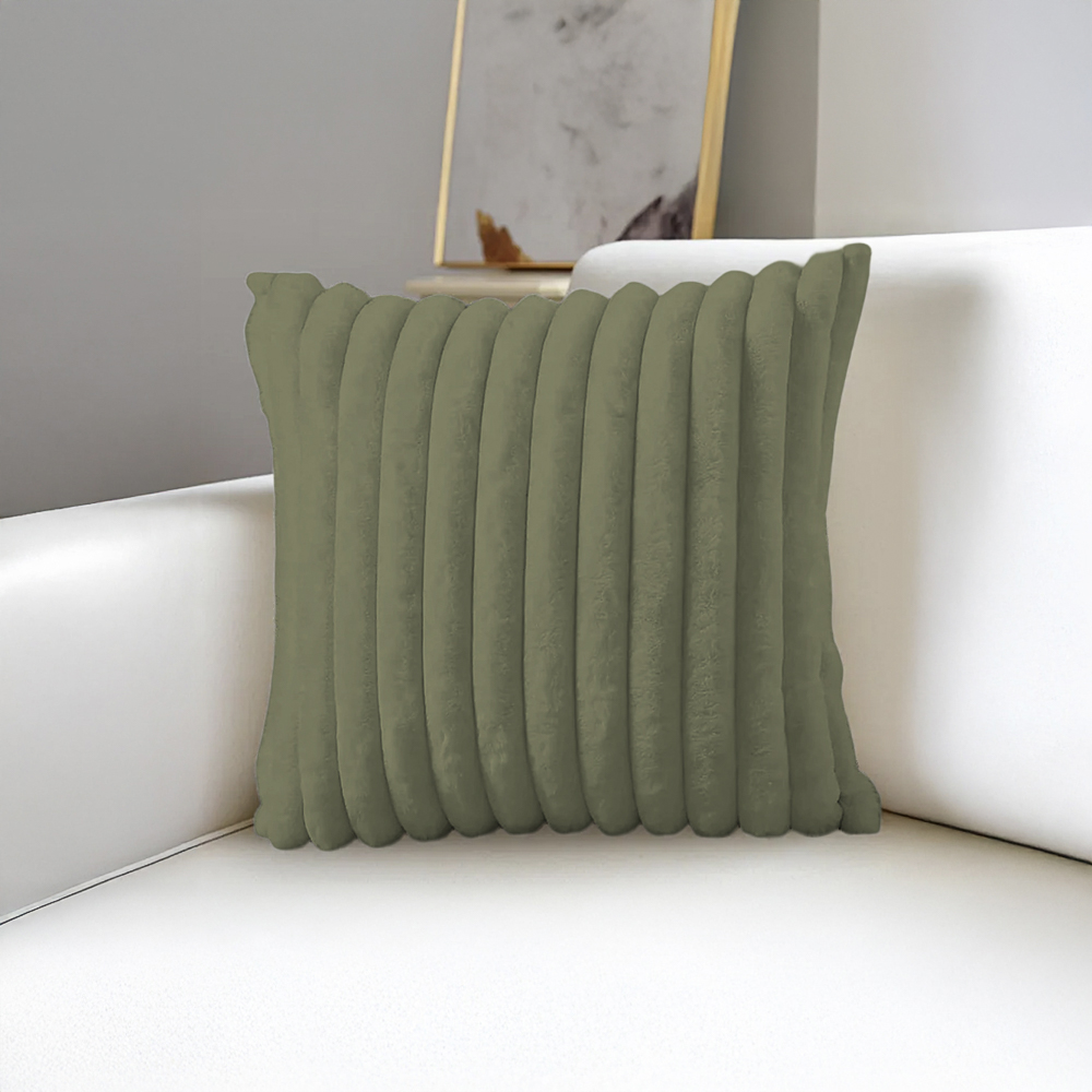 Подушка декоративная тм PROVANCE Сенса полоска, 40х40см, 100% полиэстер, 4 цвета, арт.№ 486-240