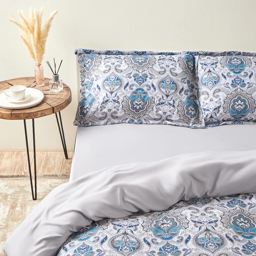 PROVANCE Нэви Комплект постельного белья 2 (4 предмета), микросатин, арт.№ 421-517