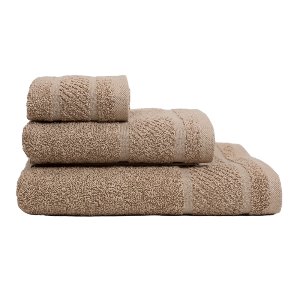 PROVANCE Виана Полотенце махровое, 100% хлопок, 50х90см, темно-бежевый, арт.№ 484-076