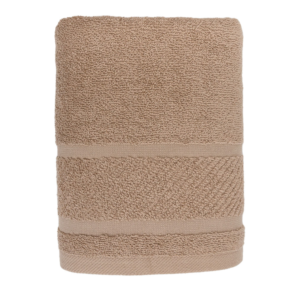 PROVANCE Виана Полотенце махровое, 100% хлопок, 50х90см, темно-бежевый, арт.№ 484-076
