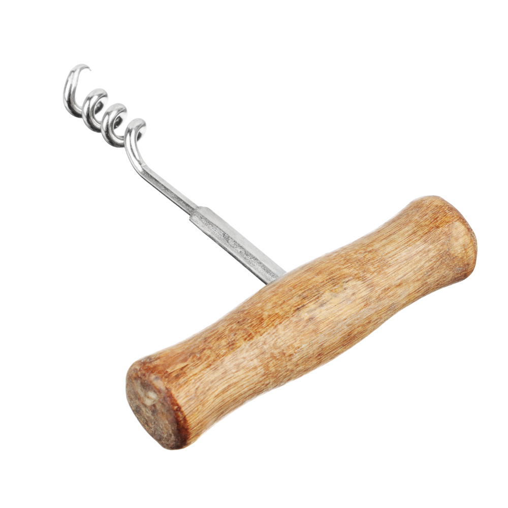 VETTA Штопор классический с деревянной ручкой 8х10см, железо, эвкалипт, арт.№ 882-448