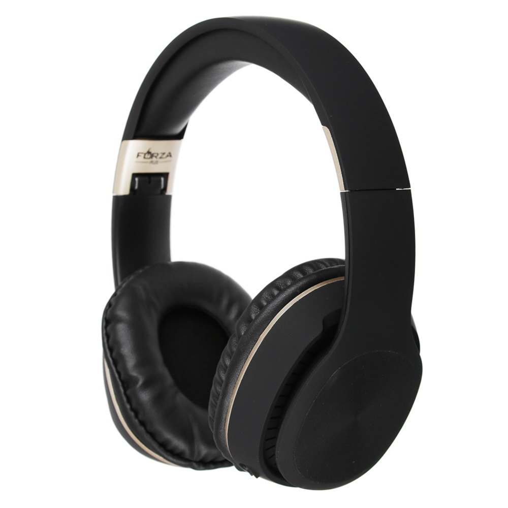 Наушники проводные полноразмерные FORZA, складные, кабель 120см, пластик, 3 цвета, арт.№ 410-028