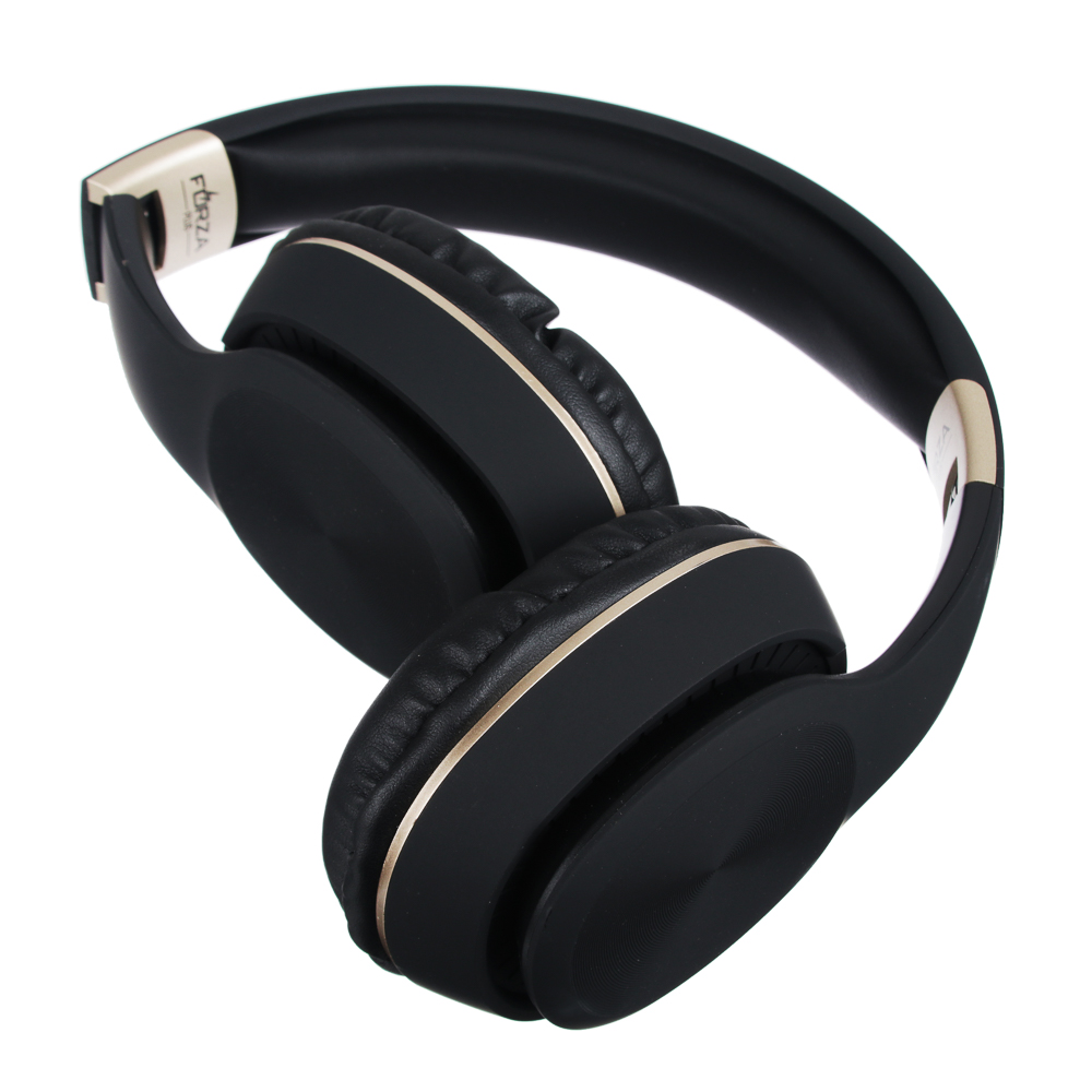 Наушники проводные полноразмерные FORZA, складные, кабель 120см, пластик, 3 цвета, арт.№ 410-028