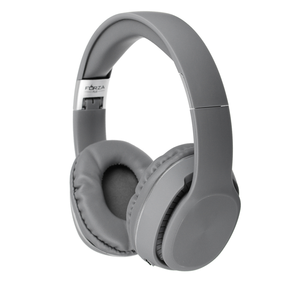 Наушники проводные полноразмерные FORZA, складные, кабель 120см, пластик, 3 цвета, арт.№ 410-028