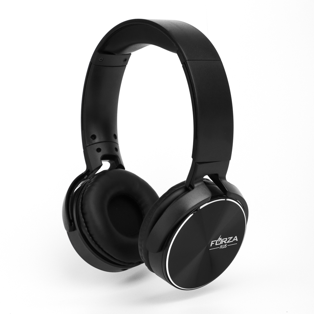 Наушники проводные полноразмерные FORZA Металлик, гарнитура, коробка картон, 2 цвета, арт.№ 916-136