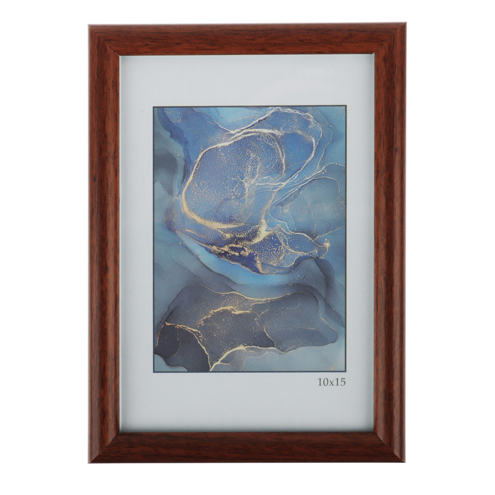 Фоторамка, 10x15 см, пластик, 5 Радуга дуб, арт.№ 520-718