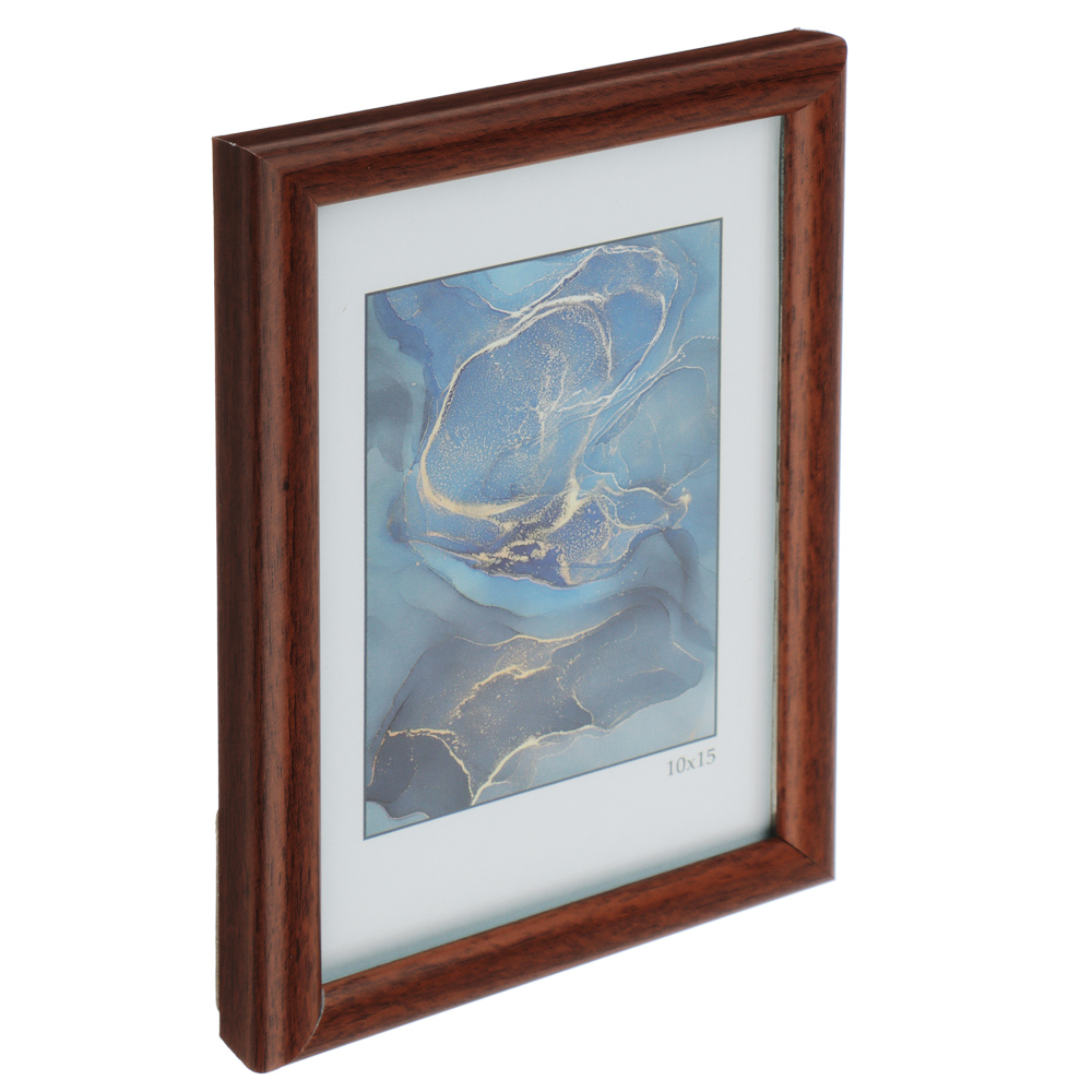 Фоторамка, 10x15 см, пластик, 5 Радуга дуб, арт.№ 520-718