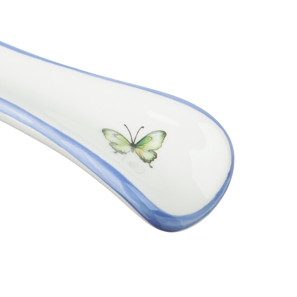 Подставка под ложку 24,7х9х2,5см, тм MILLIMI Гарден, керамика, арт.№ 824-296