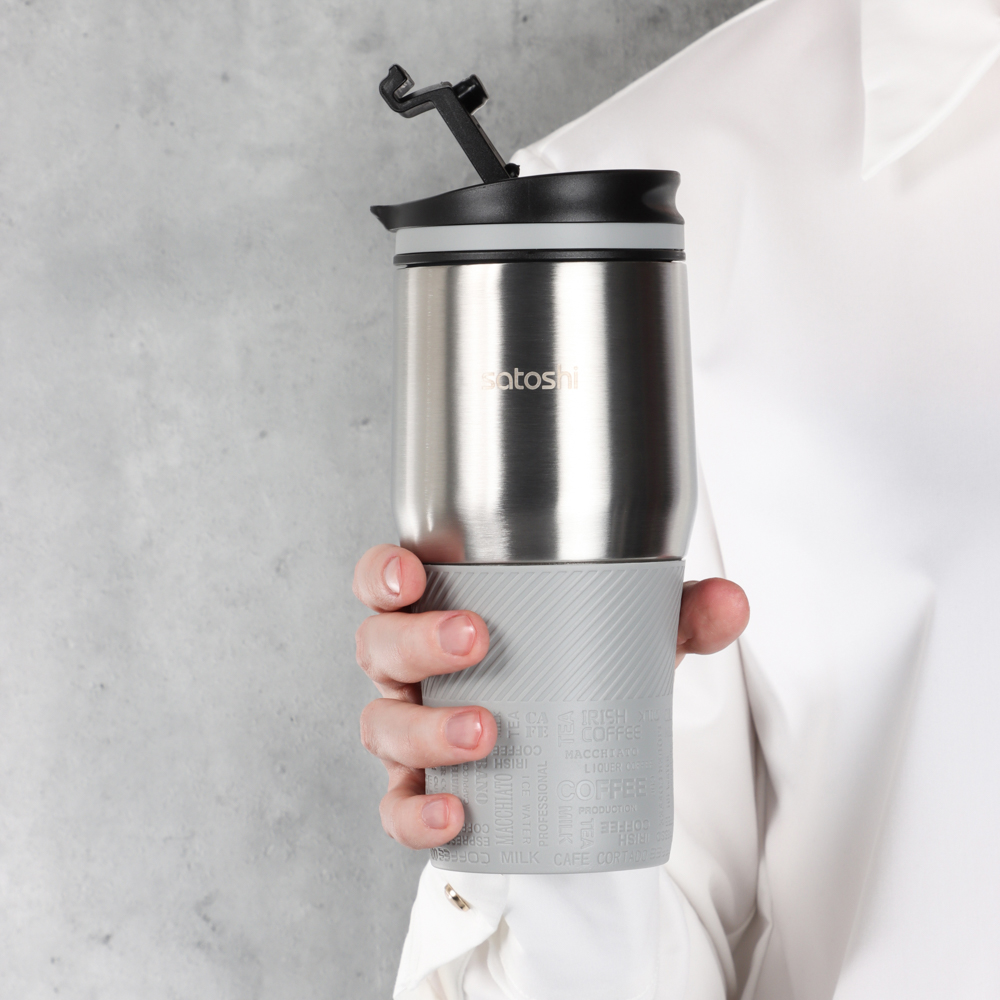 SATOSHI Велета Термос-кружка 380мл, нержавеющая сталь 18/10, арт.№ 841-033