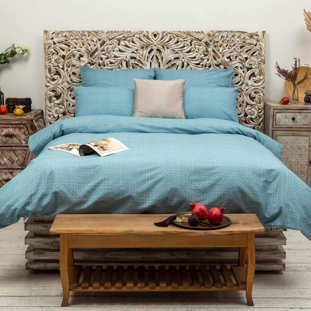 PROVANCE Сны Простыня 1,5, 150х215см, бязь 125гр/м, 100% хлопок, арт.№ 432-014