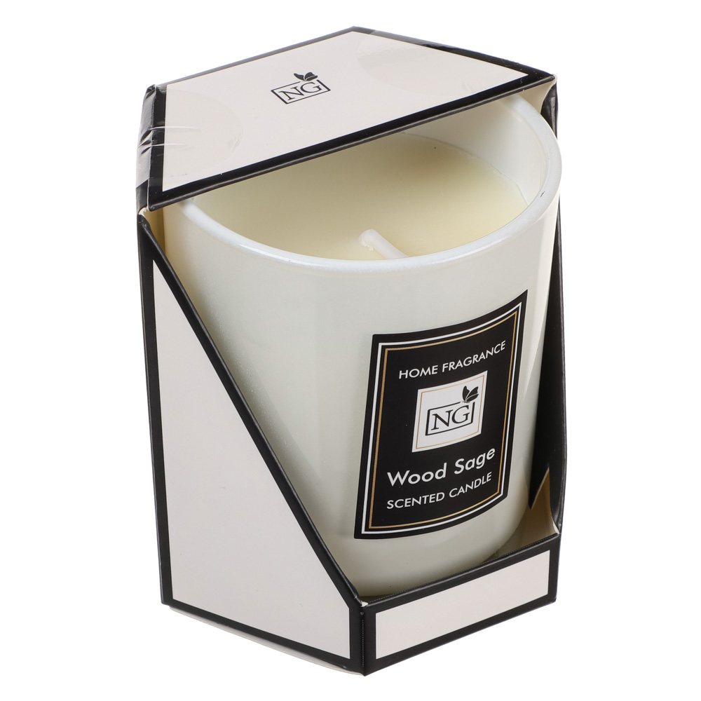 NEW GALAXY Свеча ароматизированная Home 140 гр. wood sage, white flower, bluebell, pear, арт.№ 778-139