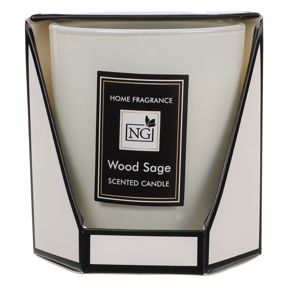 NEW GALAXY Свеча ароматизированная Home 140 гр. wood sage, white flower, bluebell, pear, арт.№ 778-139