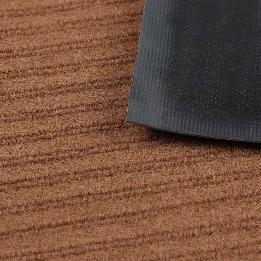 Коврик влаговпитывающий SINDBAD Т202/2 60см х 90см х 8мм, в полоску, коричневый, арт.№ 466-404