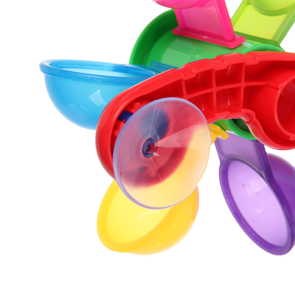 Игрушка развивающая ИГРОЛЕНД "Водяная карусель", набор 3 предмета, ABS, 14x19x4см, арт.№ 262-557