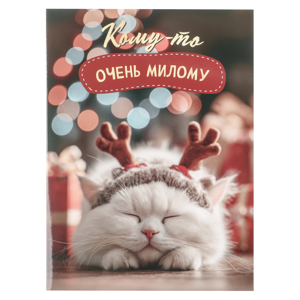 Открытка с молочным шоколадом 4 шт (картон, 21х14,5см+4штх5г.), арт.№ 347-133