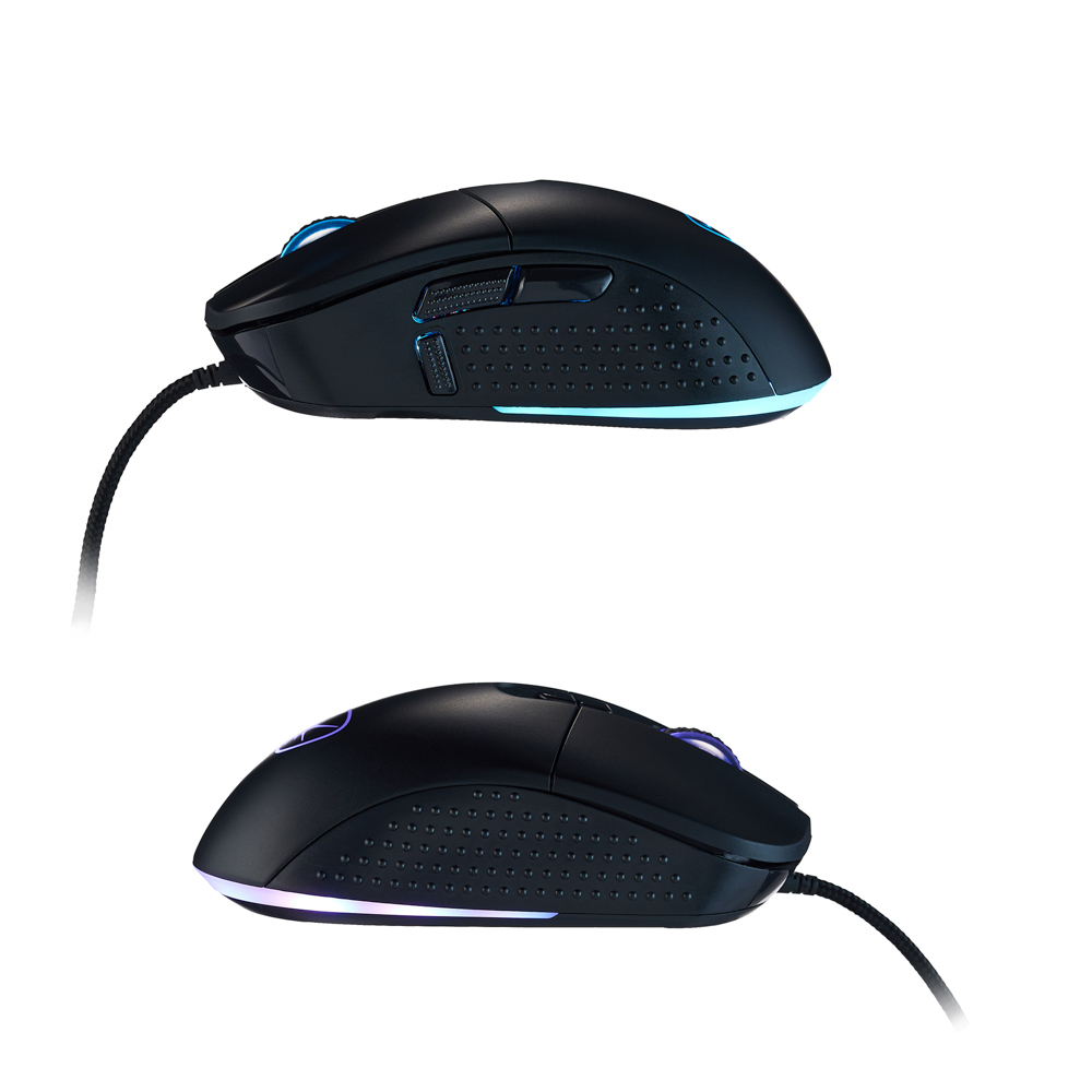 BY Игровая мышь проводная Carbine 12400dpi,9D,PAW3327,RGB,220см, арт.№ 405-058