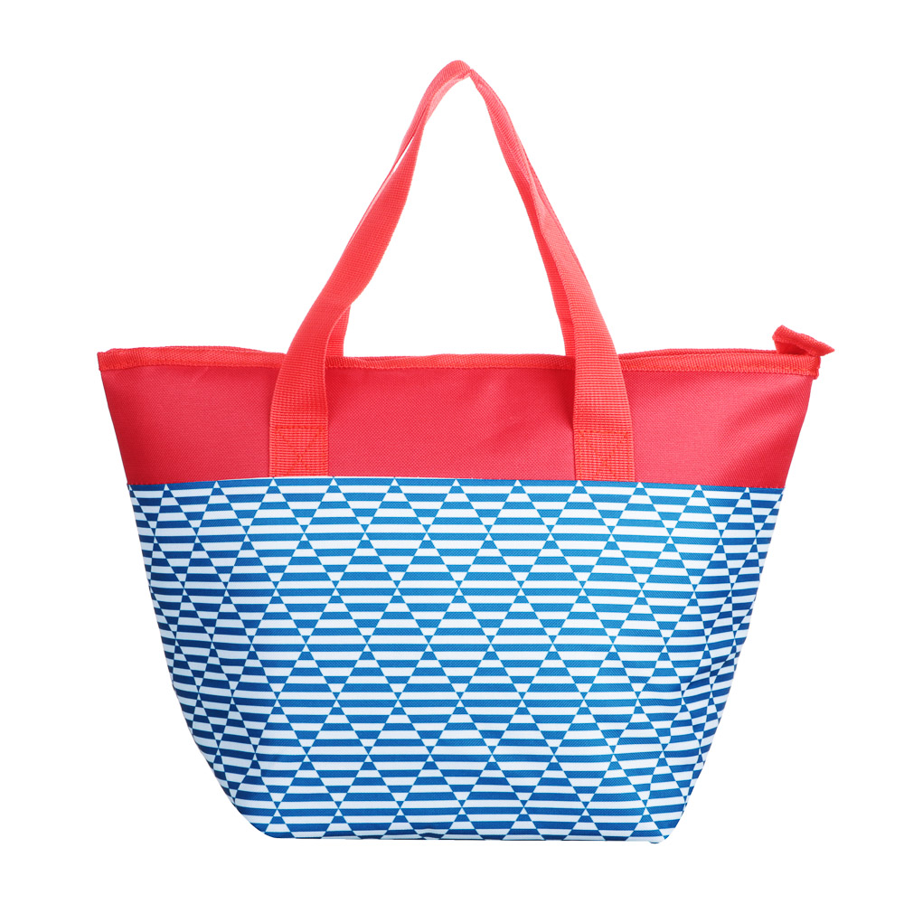 ЯРКОЕ ЛЕТО Термосумка пляжная 12л, 600D, ПЭВА, 39/23х17х24см, арт.№ 118-134