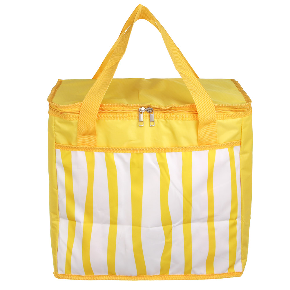 Термосумка, тм ЯРКОЕ ЛЕТО, 35 л, 420D оксфорд, фольга, 40х25х35 см, арт.№ 118-132