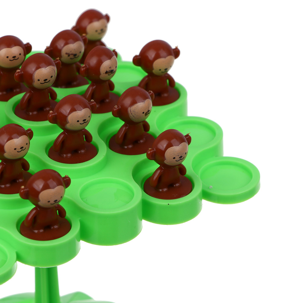 ИГРОЛЕНД Мини игра на равновесие "Веселые обезьянки", 13х22х3см, PP, 2 дизайна, арт.№ 896-072