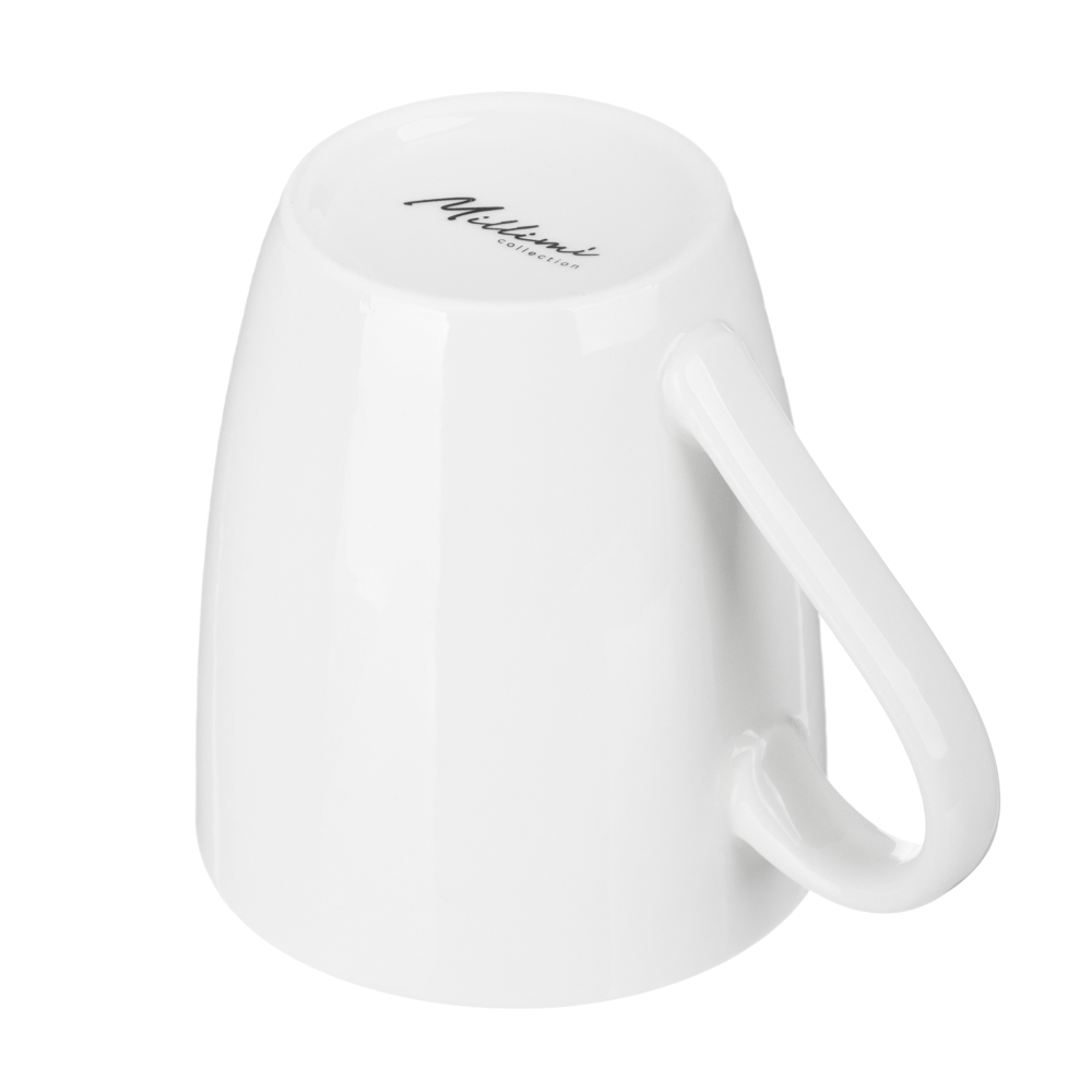 Набор столовой посуды 16 предметов MILLIMI Сонет, 4 тарелки 26 см, 4 тарелки 22 см, 4 салатника 15 см, 4 кружки 350 мл, фарфор, арт.№ 816-036